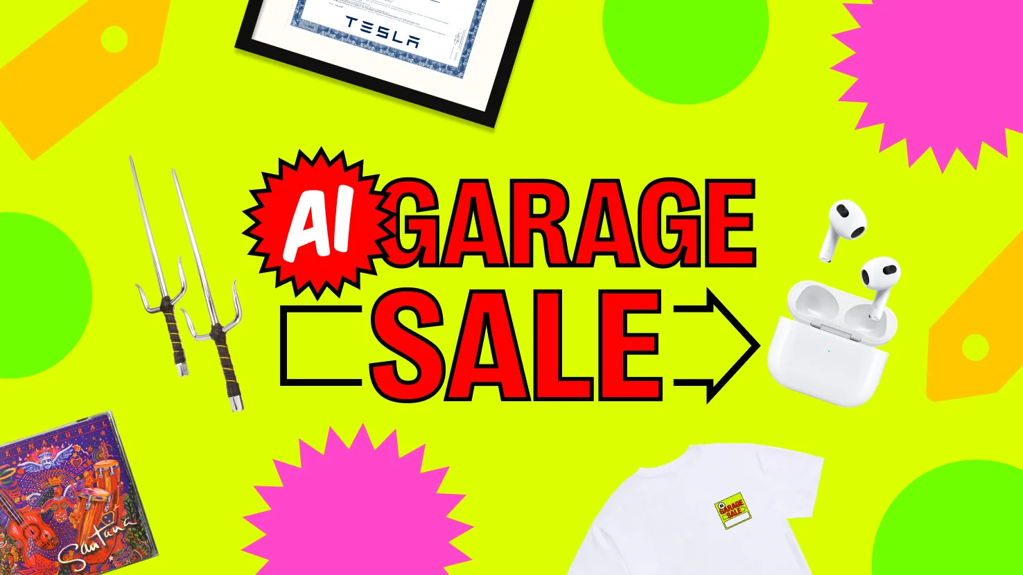 AI Garage Sale lets you haggle with AI to buy real products