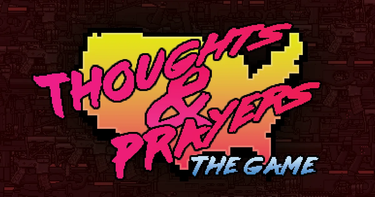 Thoughts & Prayers controls guns through a game